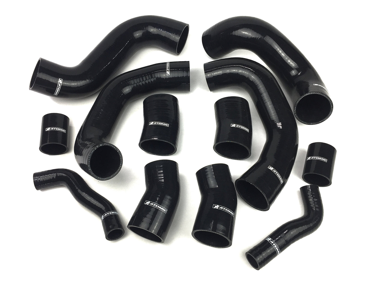 ARD N16 INTERCOOLER HOSE KIT FOR NISSAN R35 GT-R (BLACK)