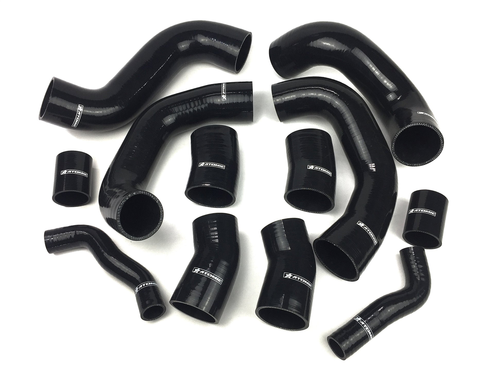 ARD N16 INTERCOOLER HOSE KIT FOR NISSAN R35 GT-R (BLACK)