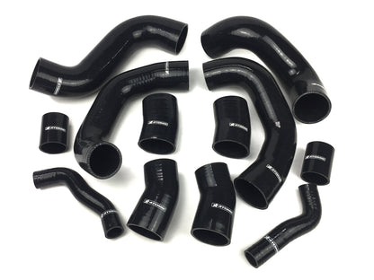ARD N16 INTERCOOLER HOSE KIT FOR NISSAN R35 GT-R (BLACK)