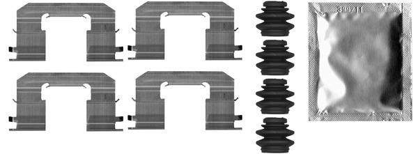 TEXTAR 82546600 Brake Pad Fitting Kit