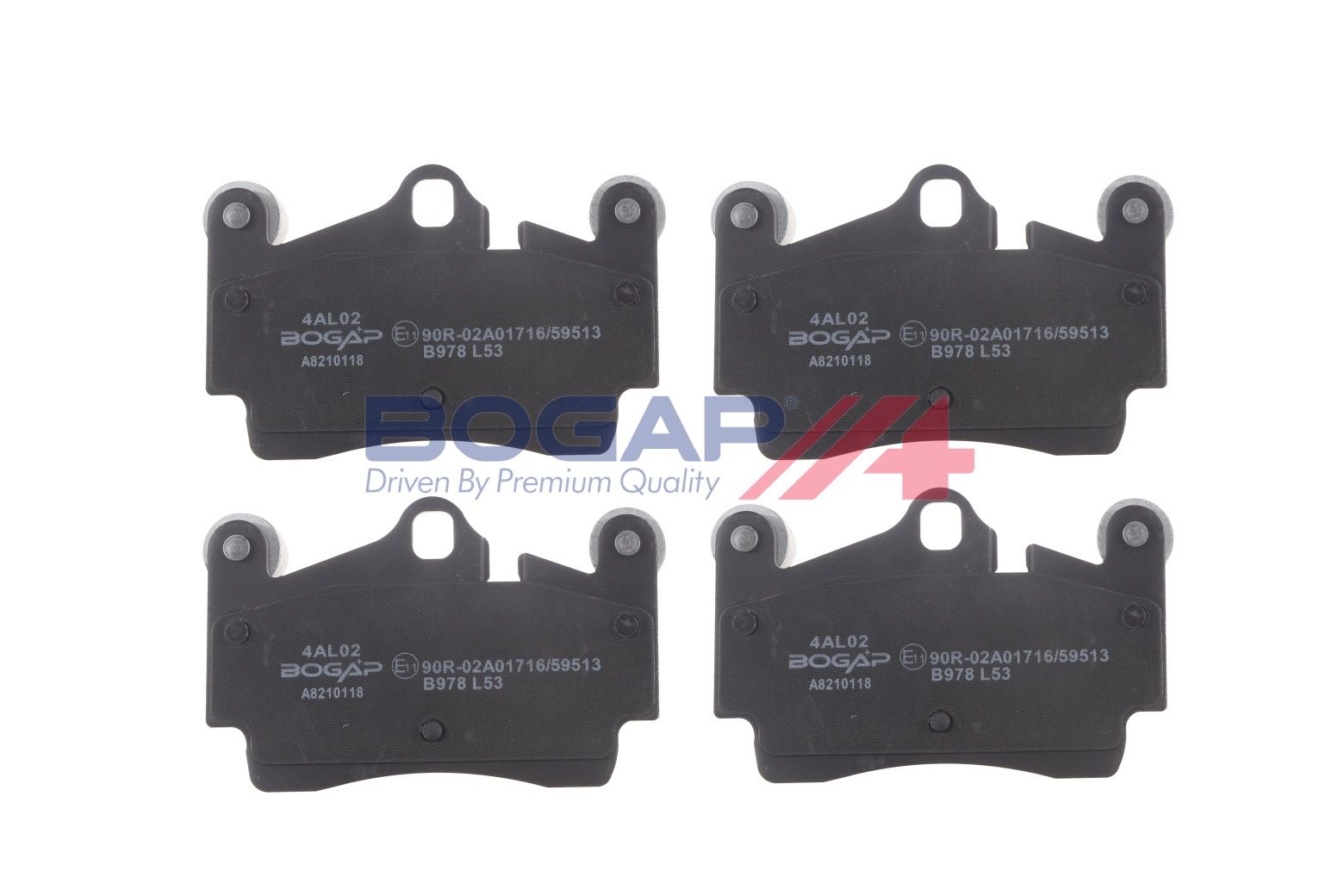 BOGAP A8210118 Brake Pad Set, Disc Brake | ML Performance Car Parts