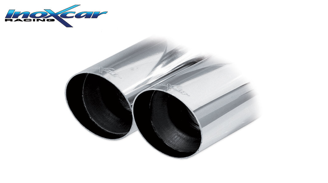 InoXcar HYI20.03.RA Hyundai I20N Rear Without Silencer With End Pipe 2 X Diam. 80 Racing 1 | ML Performance UK Car Parts