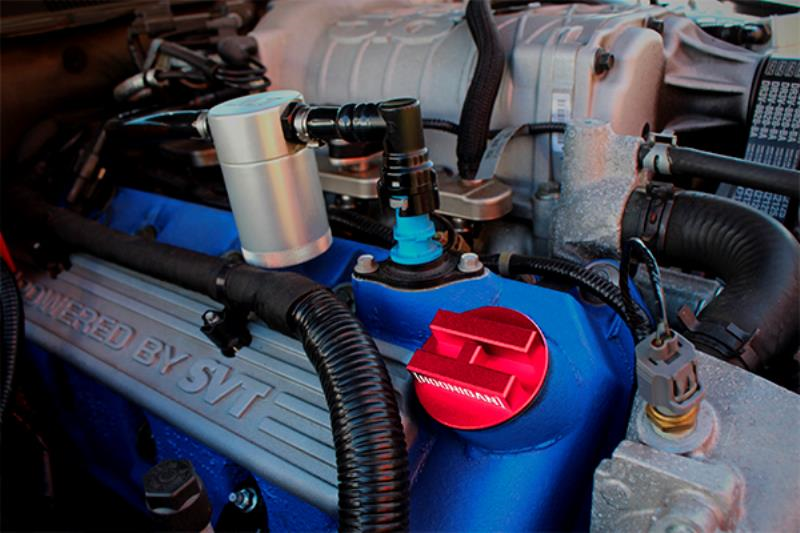 Mishimoto MMOFC-MUS1-HOON Hoonigan Oil Filler Cap, 1987-2001, fits Ford Mustang