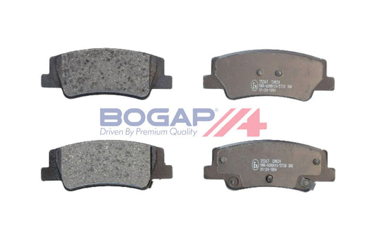 BOGAP Y8210265 Brake Pad Set, Disc Brake | ML Performance Car Parts