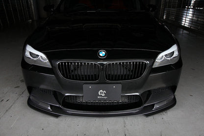 3D Design F10 M5 Matte Carbon Under Splitter Set