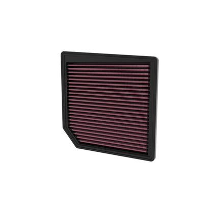 K&N 33-3182 High-Flow Original Lifetime Engine Air Filter - MASERATI GHIBLI L4-2.0L F/I