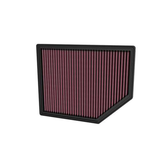 K&N 33-5132 High-Flow Original Lifetime Engine Air Filter - FORD BRONCO RAPTOR V6-3.0L F/I