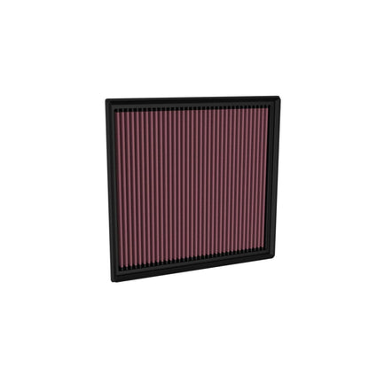 K&N 33-5138 High-Flow Original Lifetime Engine Air Filter - FORD E350 SUPER DUTY V8-7.3L F/I
