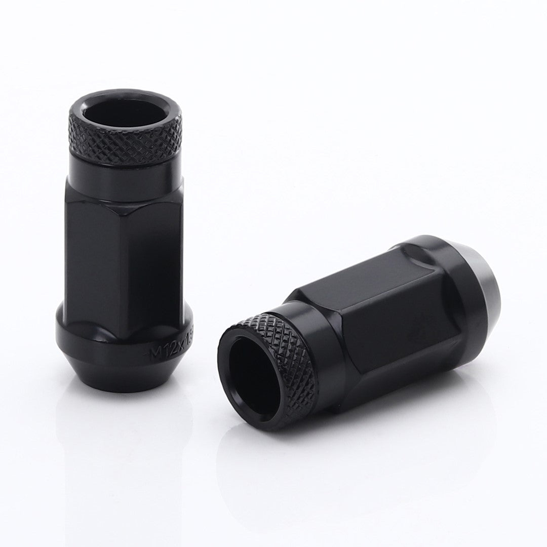 JR Wheels JN1-12125BK Forged Steel Japan Racing Nuts JN1 12x1,25 Black