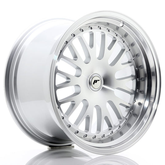 JR Wheels JR101911XX1574S JR Wheels JR10 19x11 ET15-30 BLANK Silver Machined Face