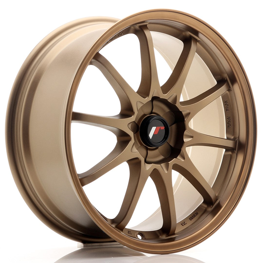 JR Wheels JR518805X3574DABZ JR Wheels JR5 18x8 ET35 5H BLANK Dark Anodized Bronze