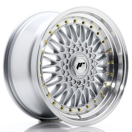 JR Wheels JR91785XX2074S JR Wheels JR9 17x8,5 ET20-35 BLANK Silver w/ Machined Lip