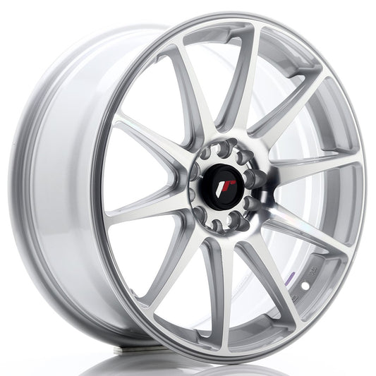 JR Wheels JR111875ML4074SM JR Wheels JR11 18x7,5 ET40 5x112/114 Silver Machined Face