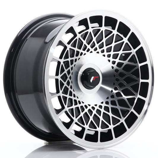 JR Wheels JR141580XX2067BM JR Wheels JR14 15x8 ET20-25 BLANK Gloss Black Machined Face