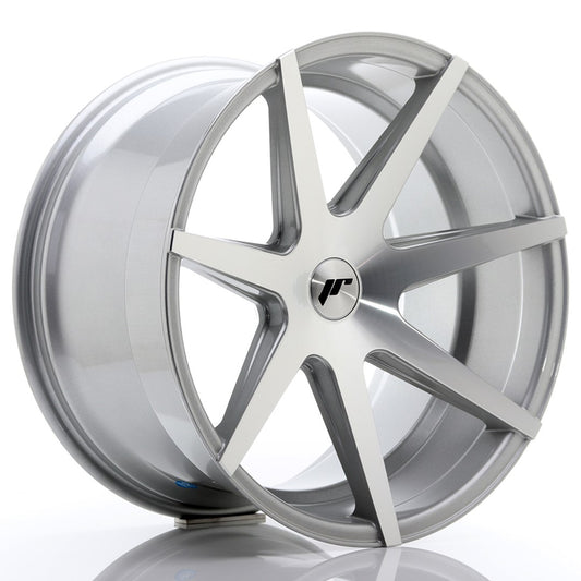 JR Wheels JR2020115X2074SM JR Wheels JR20 20x11 ET20-30 5H BLANK Silver Machined Face