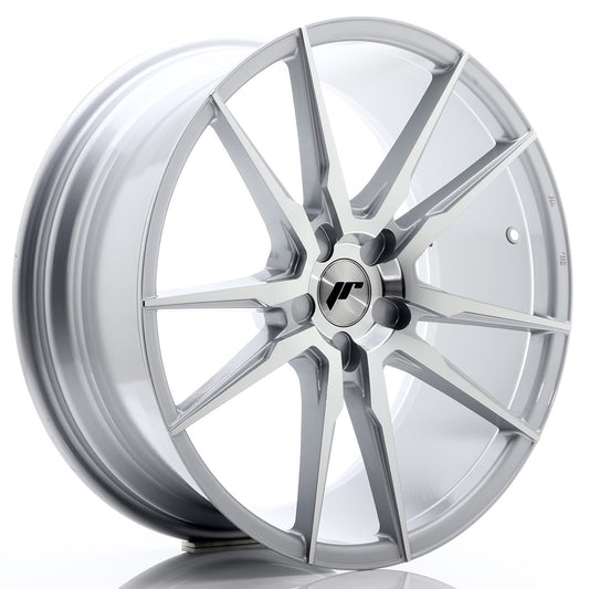 JR Wheels JR2120855X4074SM JR Wheels JR21 20x8,5 ET40 5H BLANK Silver Machined Face