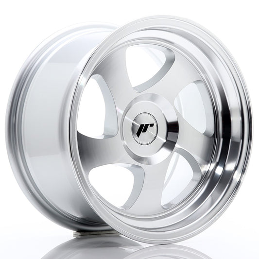 JR Wheels JR151580XX2074SM JR Wheels JR15 15x8 ET20 BLANK Silver Machined Face
