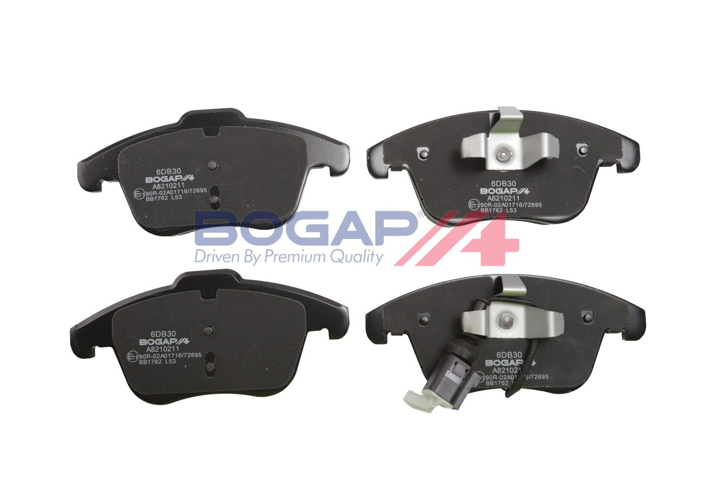 BOGAP A8210211 Brake Pad Set, Disc Brake | ML Performance Car Parts