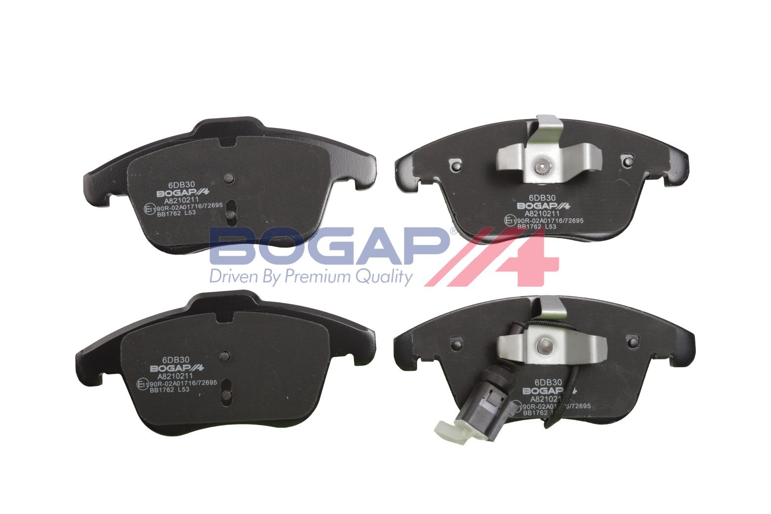BOGAP A8210211 Brake Pad Set, Disc Brake | ML Performance Car Parts