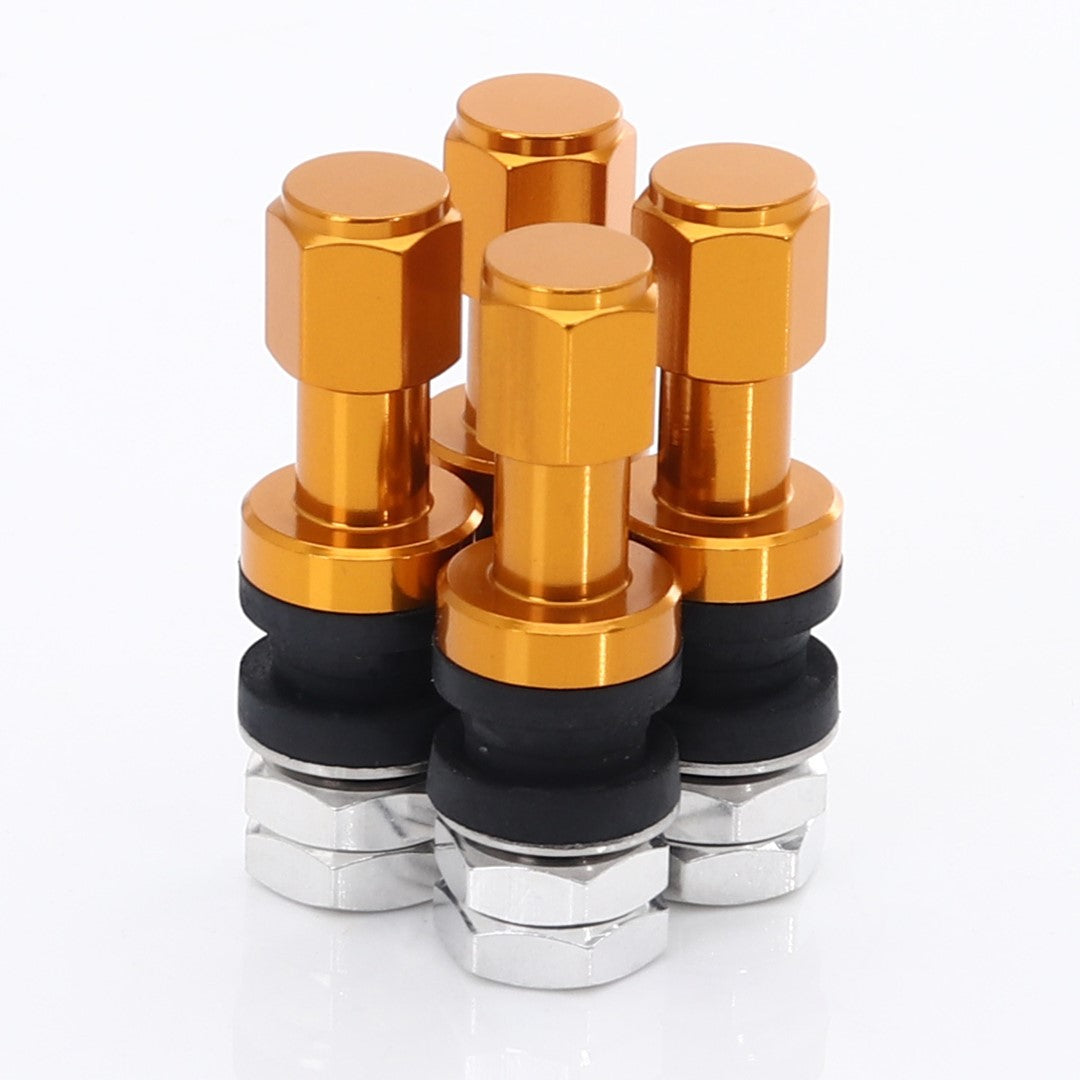 JR Wheels JRAV2-GD Set of Aluminum air valves JR v2 - GOLD