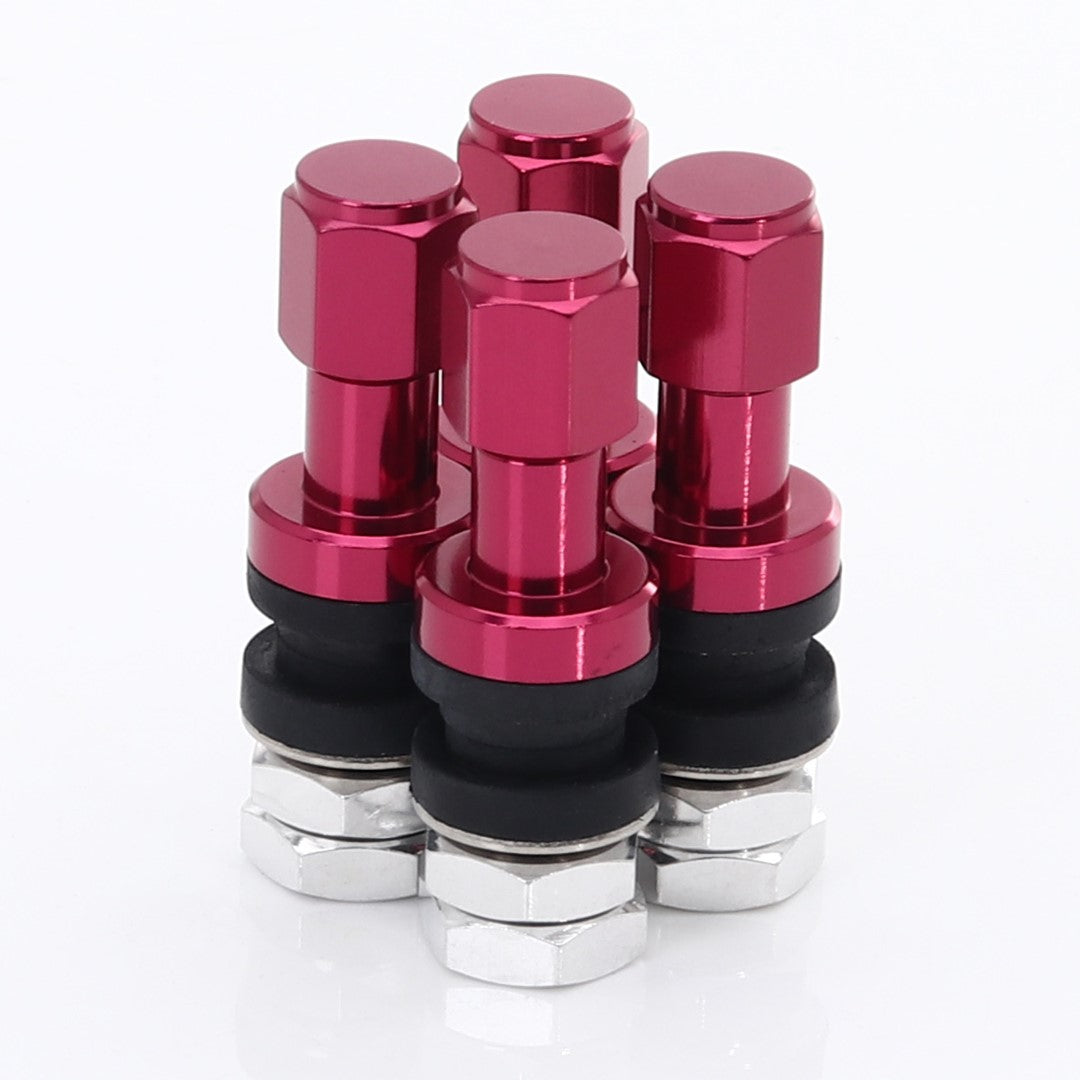 JR Wheels JRAV2-R Set of Aluminum air valves JR v2 - RED