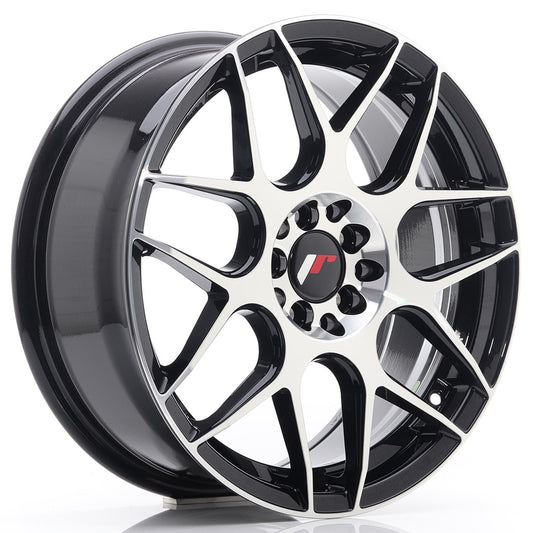 JR Wheels JR18177044073GBM JR Wheels JR18 17x7 ET40 4x100/114 Black Machined Face