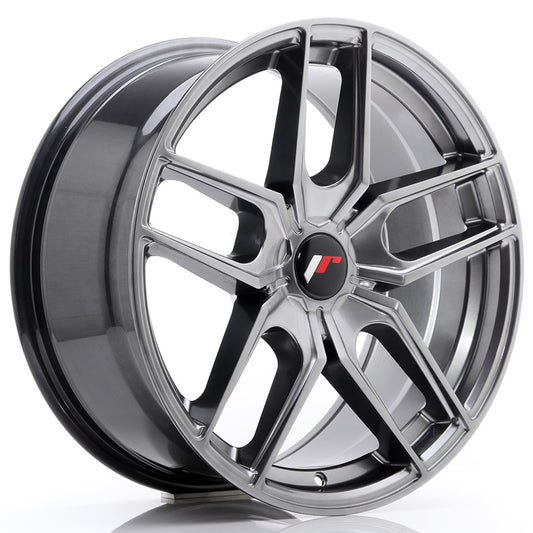JR Wheels JR2518855X2074HB JR Wheels JR25 18x8,5 ET20-40 5H BLANK Hyper Black