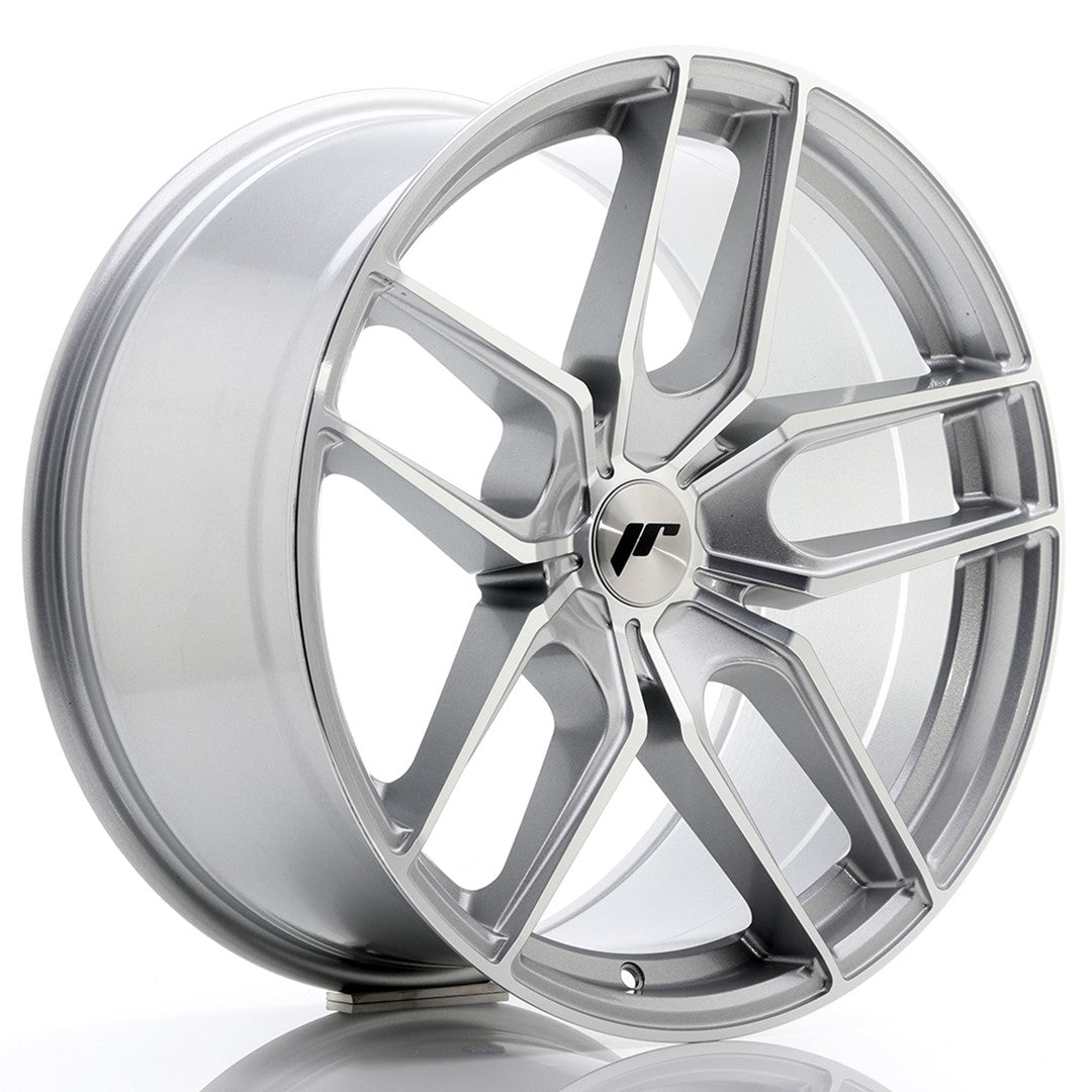 JR Wheels JR2519955X2074SM JR Wheels JR25 19x9,5 ET20-40 5H BLANK Silver Machined Face