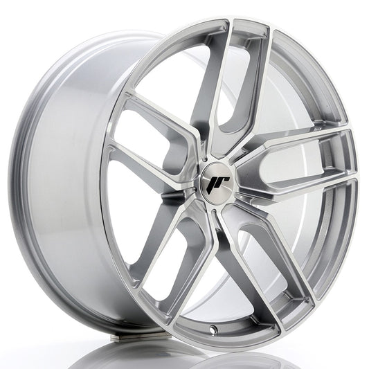 JR Wheels JR2519955X2074SM JR Wheels JR25 19x9,5 ET20-40 5H BLANK Silver Machined Face