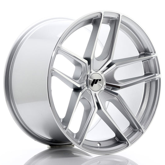 JR Wheels JR2519115X2074SM JR Wheels JR25 19x11 ET20-40 5H BLANK Silver Machined Face