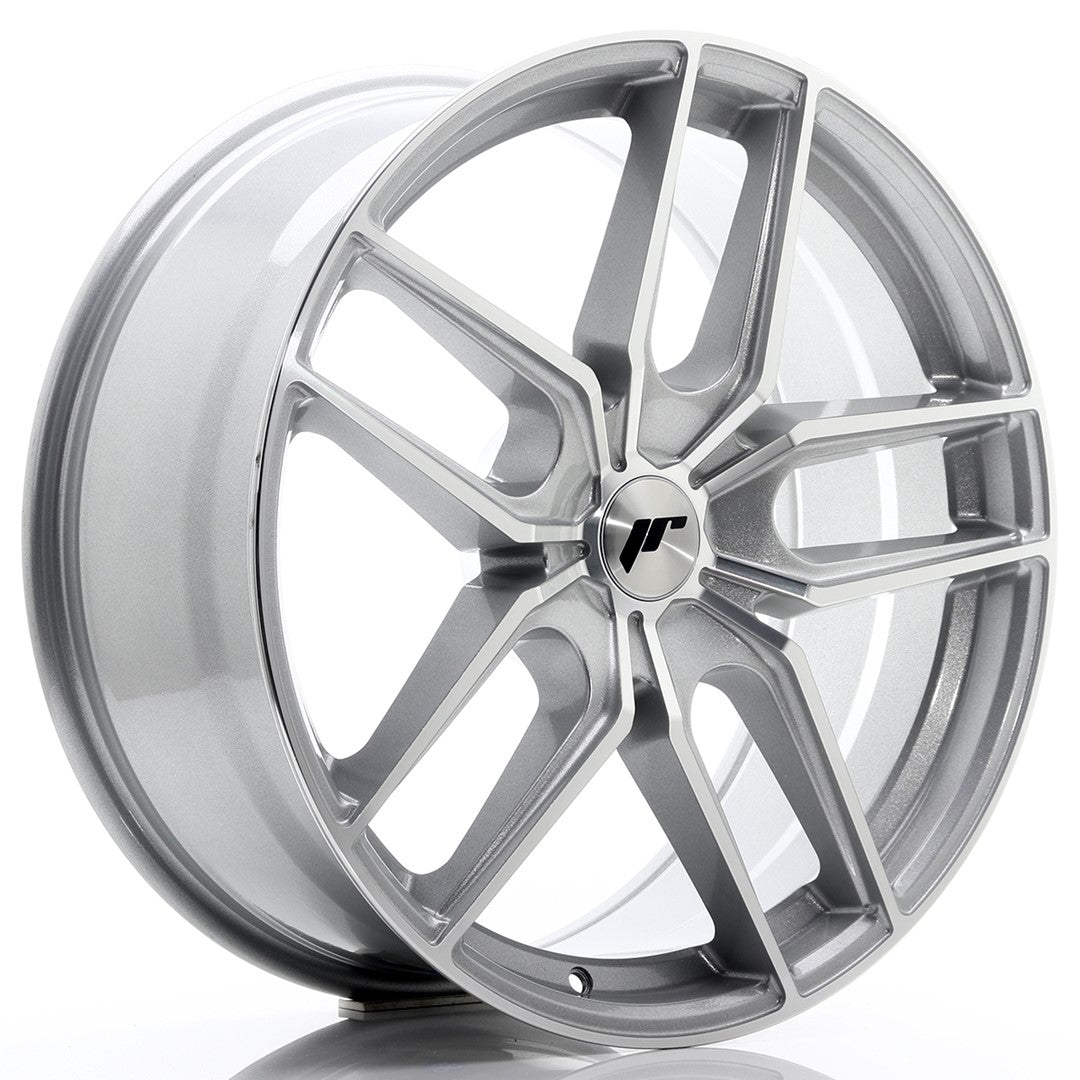 JR Wheels JR2520855X2074SM JR Wheels JR25 20x8,5 ET20-40 5H BLANK Silver Machined Face