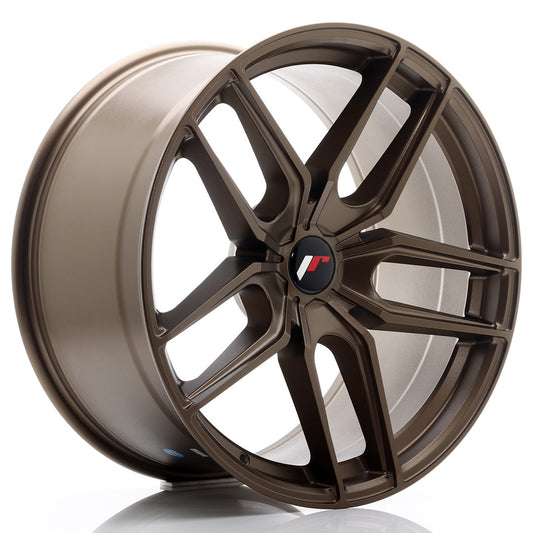 JR Wheels JR2520105X2074BZ JR Wheels JR25 20x10 ET20-40 5H BLANK Bronze