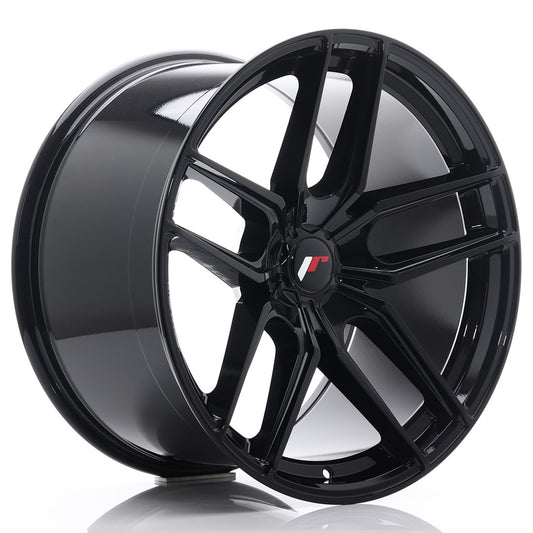 JR Wheels JR2520115X2074GB JR Wheels JR25 20x11 ET20-40 5H BLANK Gloss Black