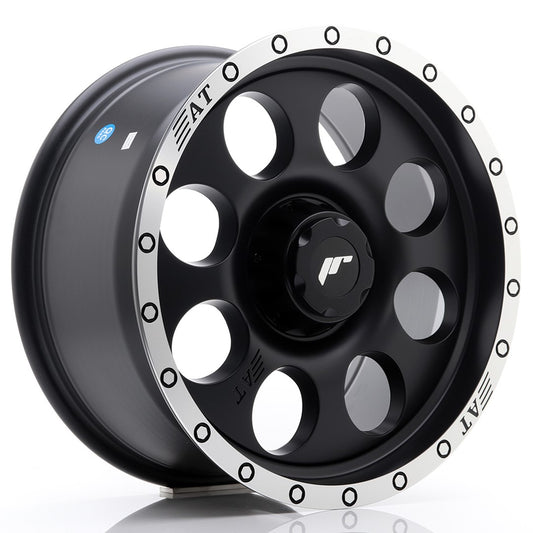 JR Wheels JRX41785XX2067BFL JR Wheels JRX4 17x8.5 ET20-35 BLANK Matt Black w/ Machined Lip