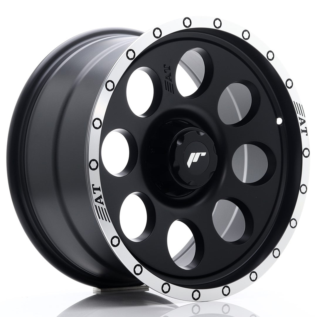 JR Wheels JRX418906X0067BFL JR Wheels JRX4 18x9 ET0-20 6H BLANK Matt Black w/ Machined Lip