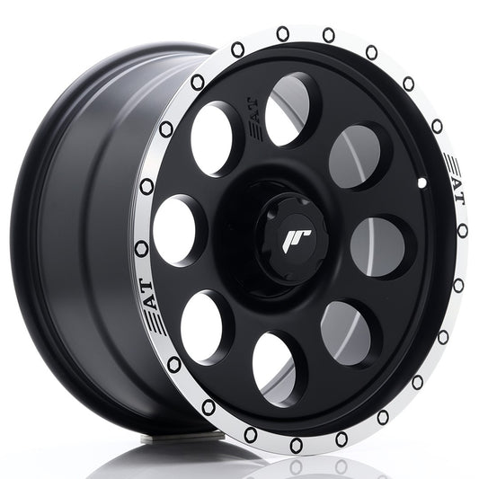 JR Wheels JRX418906X0067BFL JR Wheels JRX4 18x9 ET0-20 6H BLANK Matt Black w/ Machined Lip