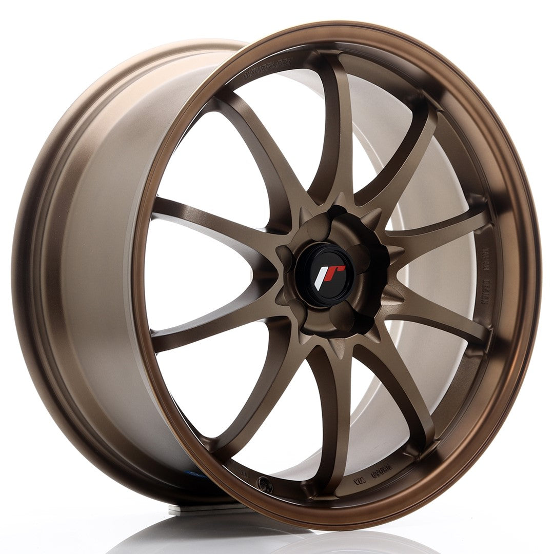 JR Wheels JR519855X4374DABZ JR Wheels JR5 19x8.5 ET43 5H BLANK Dark Anodized Bronze