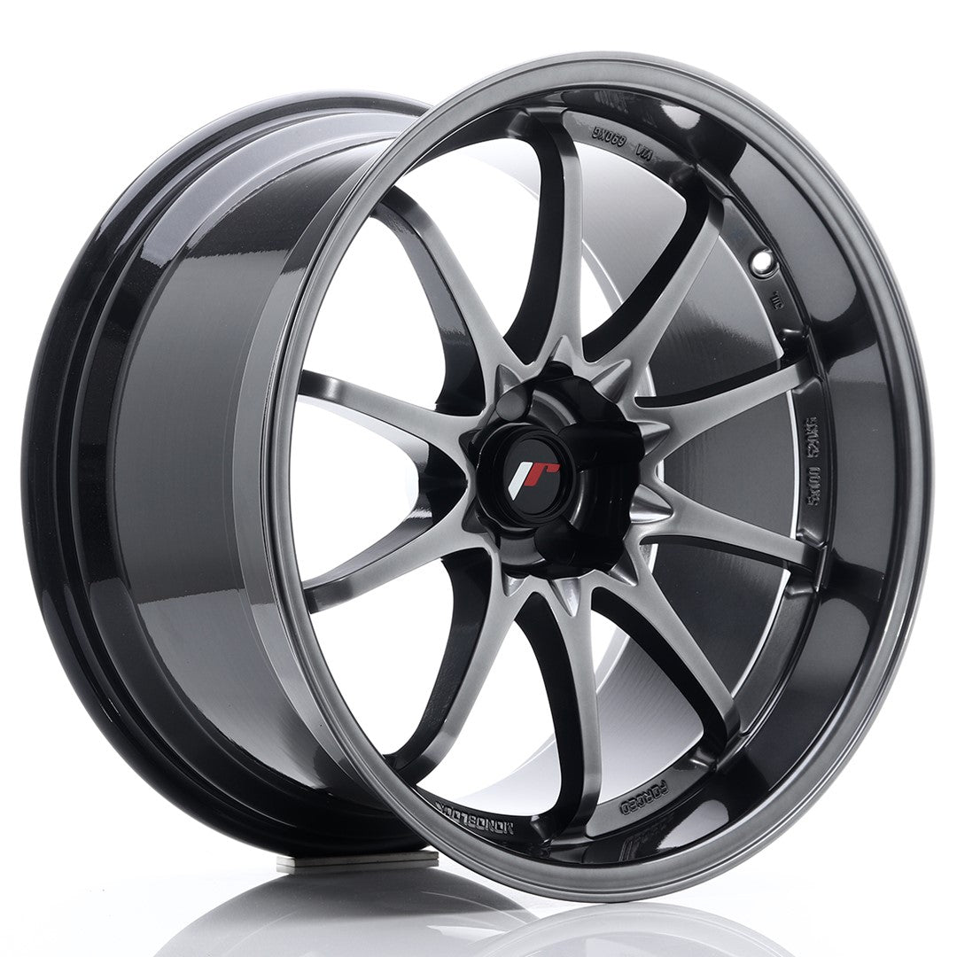 JR Wheels JR519055X1274HB JR Wheels JR5 19x10.5 ET12 5H BLANK Hyper Black