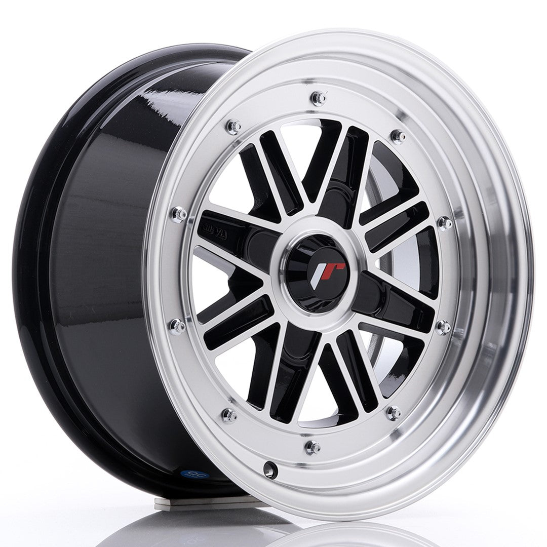 JR Wheels JR3115754X2073GBM JR Wheels JR31 15x7.5 ET20 4H BLANK Gloss Black Machined Face