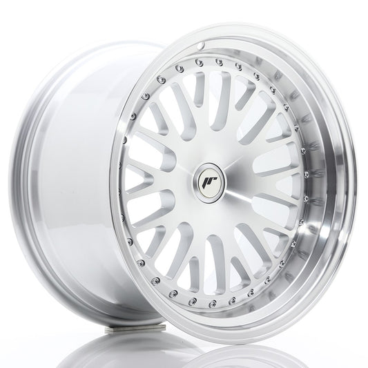 JR Wheels JR101810XX1274S JR Wheels JR10 18x10,5 ET12-25 BLANK Silver Machined Face