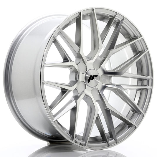 JR Wheels JR2819955X2074SM JR Wheels JR28 19x9,5 ET20-40 5H BLANK Silver Machined Face