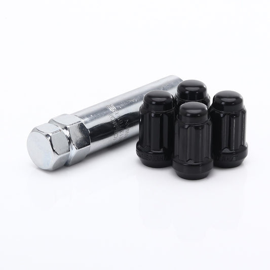 JR Wheels JRATN1-12125BK Anti-theft lug nuts JR ATN1 - 12x1,25 Black