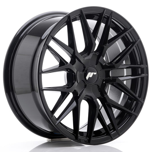 JR Wheels JR281780XX2574GB JR Wheels JR28 17x8 ET25-40 BLANK Gloss Black
