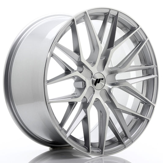 JR Wheels JR2821055X1574SM JR Wheels JR28 21x10,5 ET15-55 5H BLANK Silver Machined Face