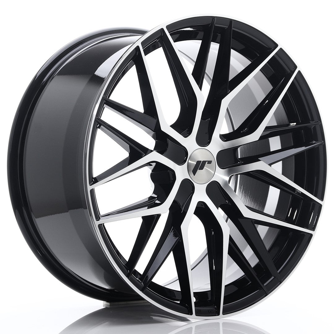 JR Wheels JR2821055X1574GBM JR Wheels JR28 21x10,5 ET15-55 5H BLANK Gloss Black Machined Face