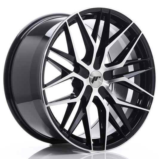 JR Wheels JR2821055X1574GBM JR Wheels JR28 21x10,5 ET15-55 5H BLANK Gloss Black Machined Face