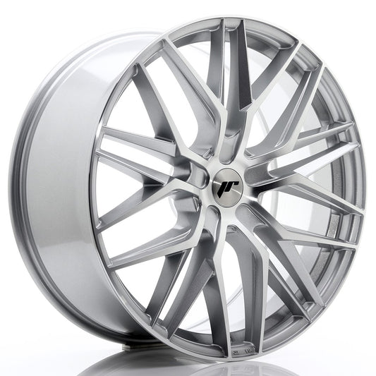 JR Wheels JR2822905X3074SM JR Wheels JR28 22x9 ET30-45 5H BLANK Silver Machined Face