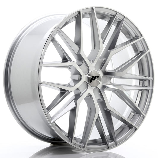 JR Wheels JR2822055X1574SM JR Wheels JR28 22x10,5 ET15-50 5H BLANK Silver Machined Face