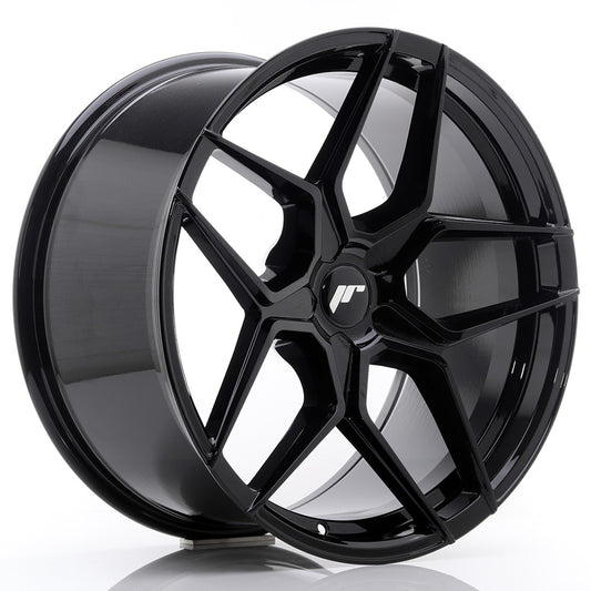 JR Wheels JR3420105X2074GB JR Wheels JR34 20x10 ET20-40 5H BLANK Gloss Black