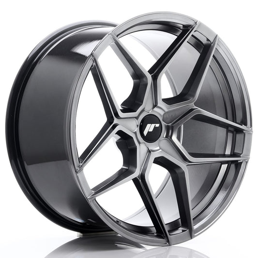 JR Wheels JR3420105X2074HB JR Wheels JR34 20x10 ET20-40 5H BLANK Hyper Black